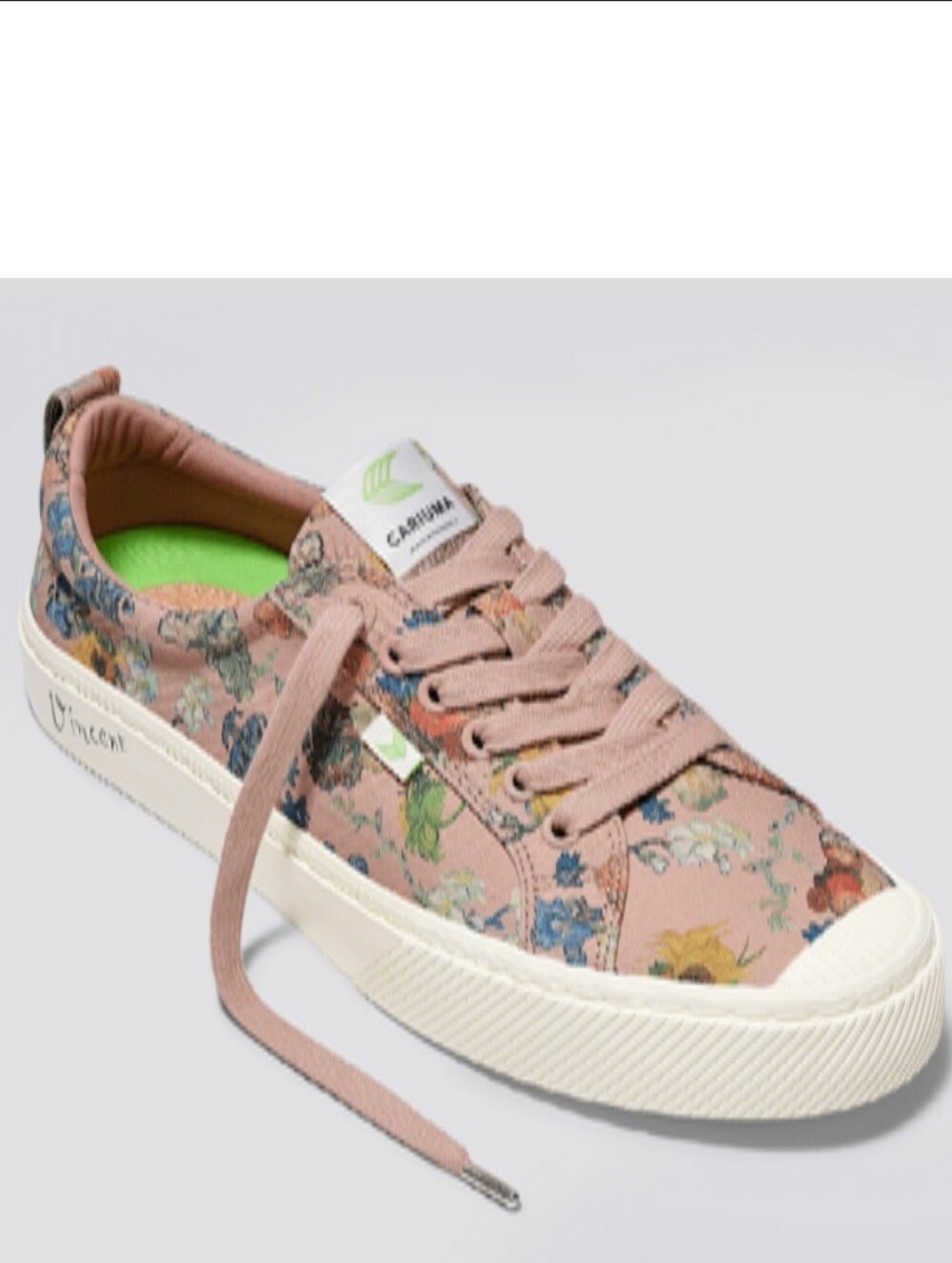 Cariuma OCA Low Van Gogh Museum Jubilee50 Canvas Sneakers Men 9.5M Women 11M New